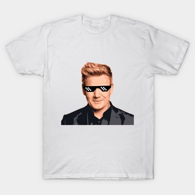 gordon ramsay funny gift T-Shirt by shimodesign